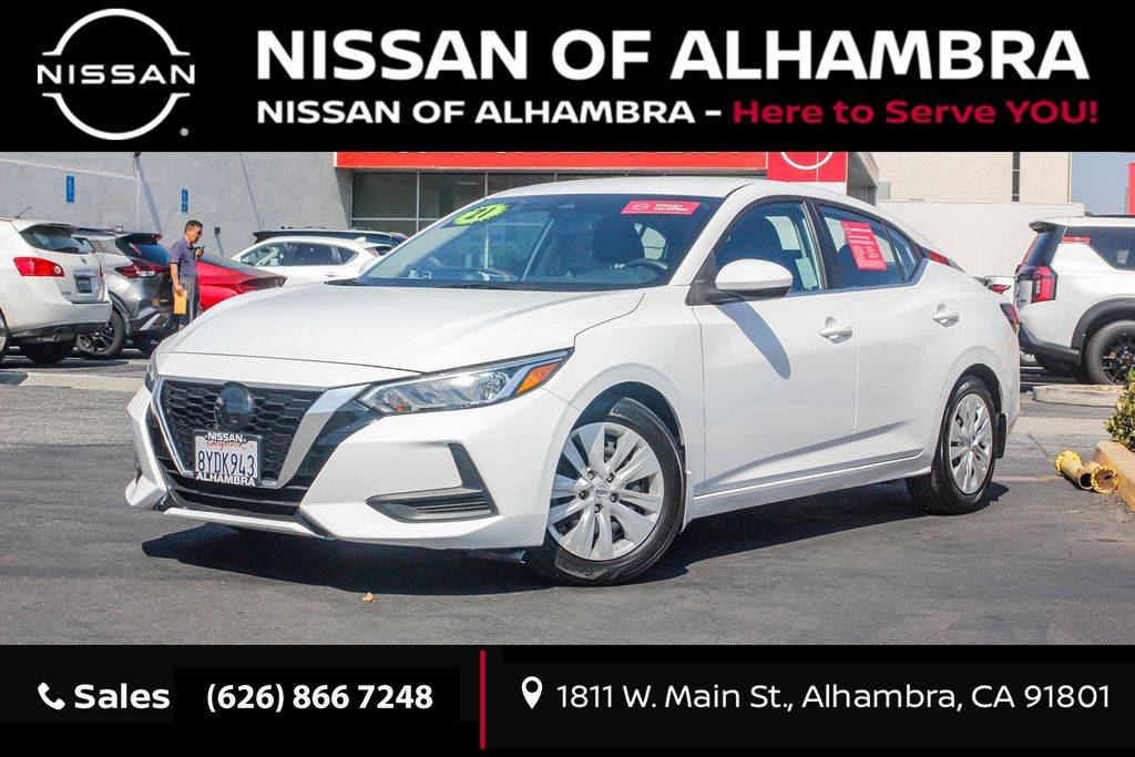 2021 Nissan Sentra S — Sedan — 50,340 mi — Alhambra, CA