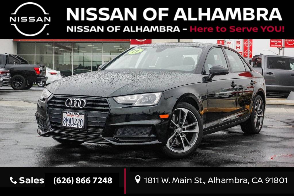 2019 Audi A4 Titanium Premium — Sedan — 44,975 mi — Alhambra, CA