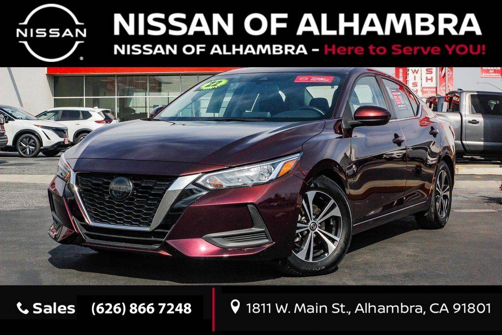 2022 Nissan Sentra SV — Sedan — 52,612 mi — Alhambra, CA