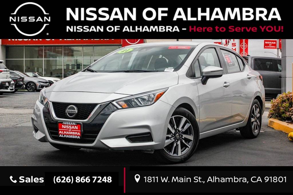 2021 Nissan Versa SV — Sedan — 40,363 mi — Alhambra, CA