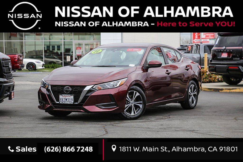 2022 Nissan Sentra SV — Sedan — 46,078 mi — Alhambra, CA