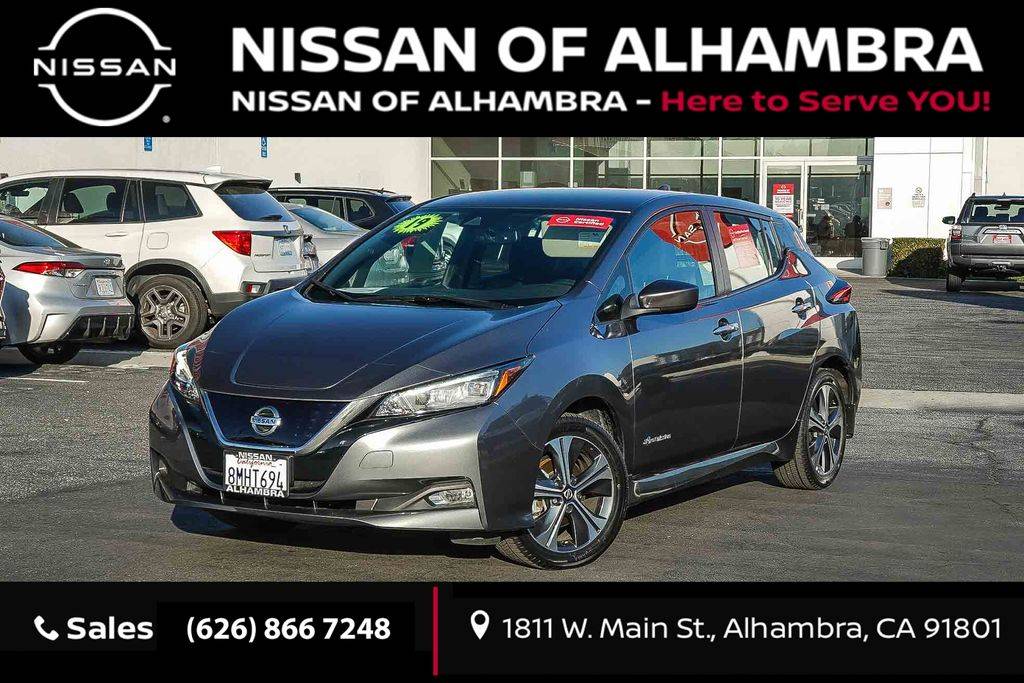 2019 Nissan LEAF SV PLUS — Hatchback — 17,072 mi — Alhambra, CA