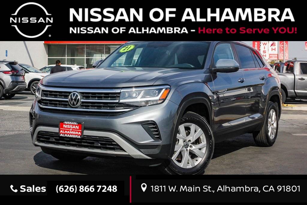 2021 Volkswagen Atlas Cross Sport S — SUV — 73,232 mi — Alhambra, CA