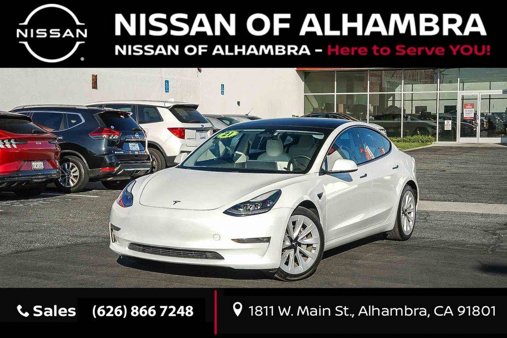 2021 Tesla Model 3 Long Range — Sedan — 45,070 mi — Alhambra, CA