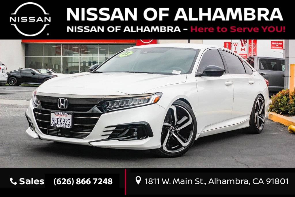 2022 Honda Accord Sport SE — Sedan — 17,062 mi — Alhambra, CA
