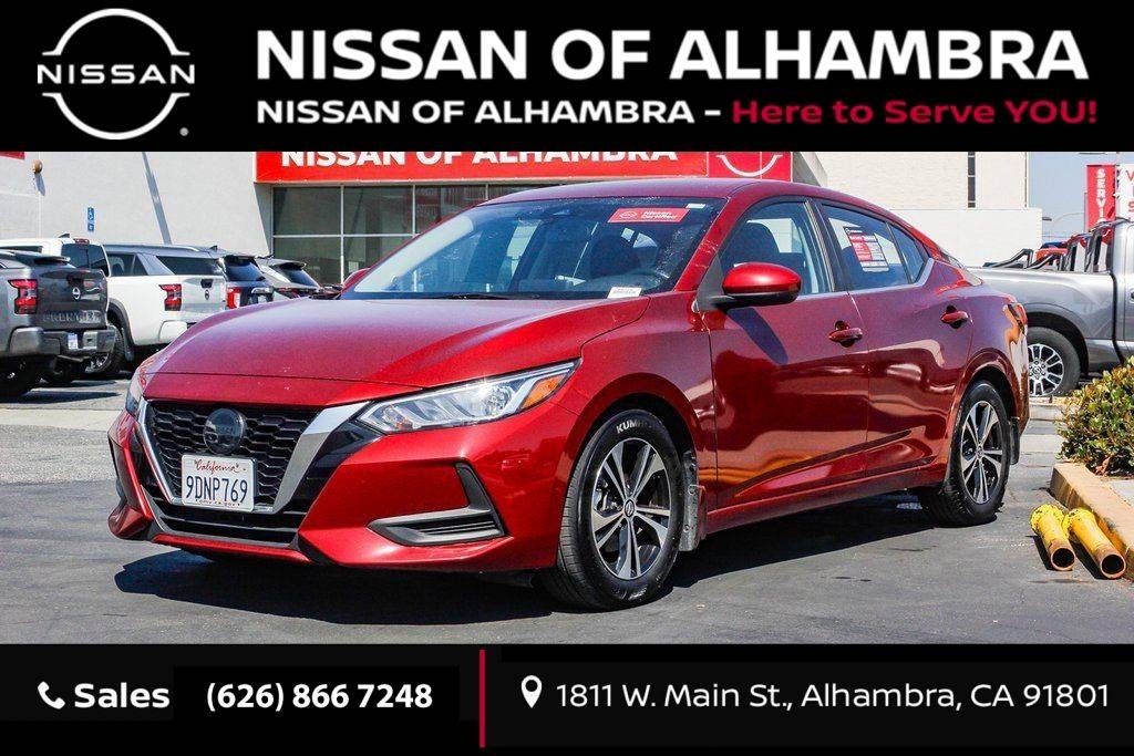 2022 Nissan Sentra SV — Sedan — 46,038 mi — Alhambra, CA