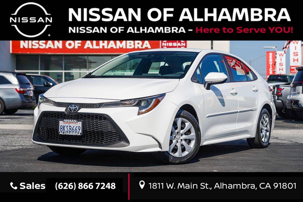 2020 Toyota Corolla LE — Sedan — 28,653 mi — Alhambra, CA