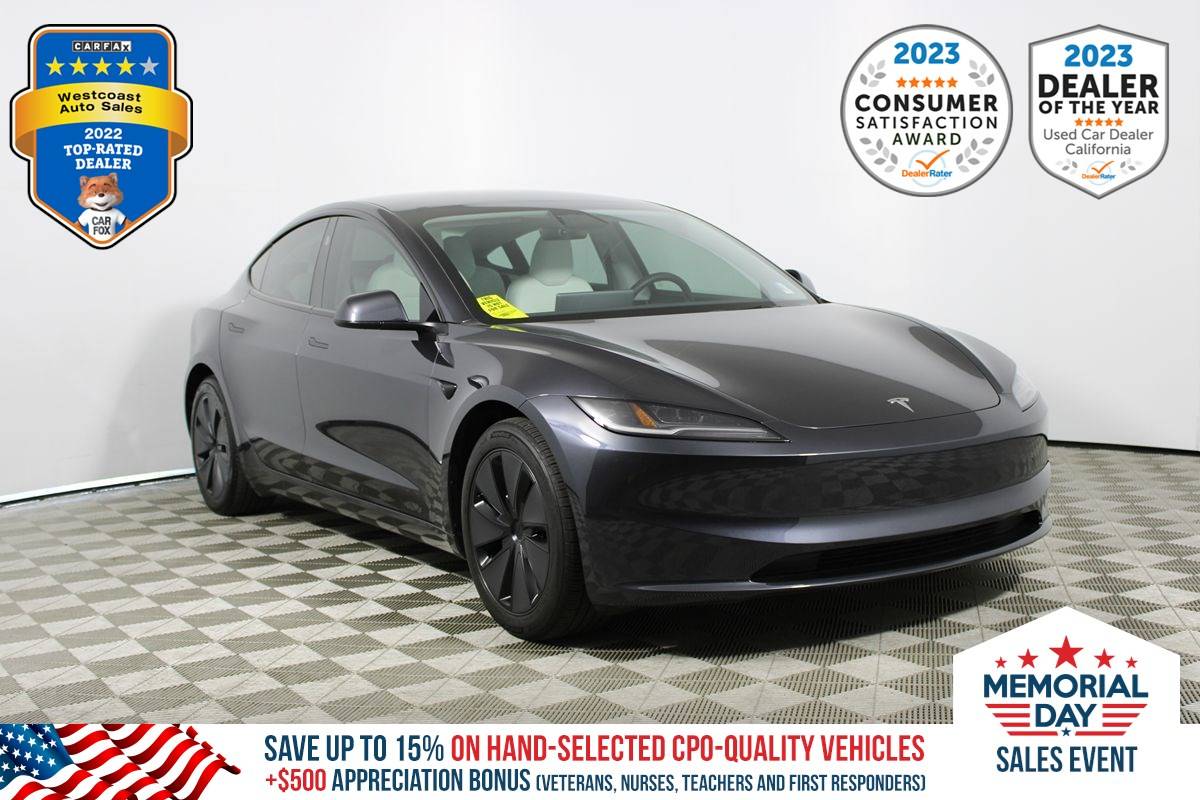 2024 Tesla Model 3 Long Range — Sedan — 15,137 mi — Montclair, CA