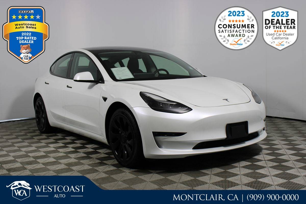 2022 Tesla Model 3 Long Range — Sedan — 27,639 mi — Montclair, CA