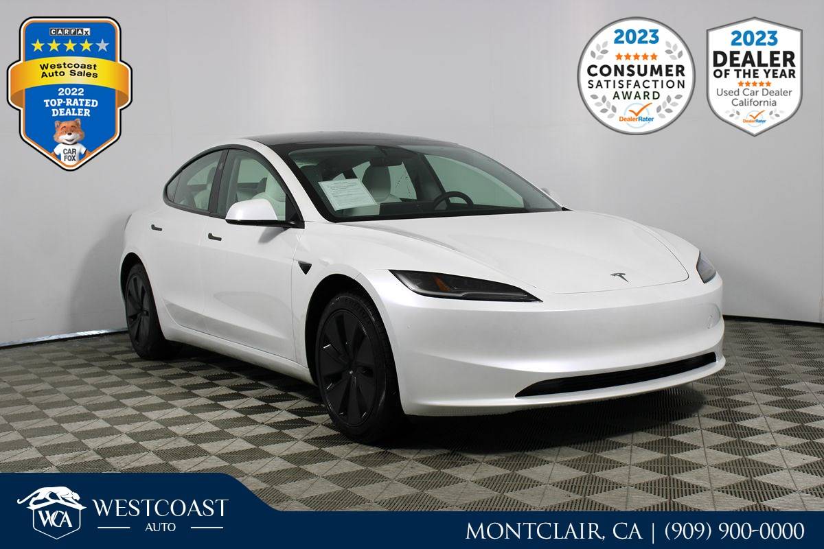 2025 Tesla Model 3 Long Range — Sedan — 2,250 mi — Montclair, CA