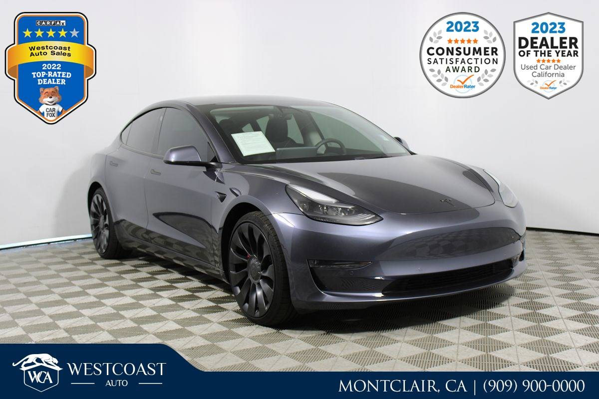 2021 Tesla Model 3 Performance — Sedan — 20,961 mi — Montclair, CA