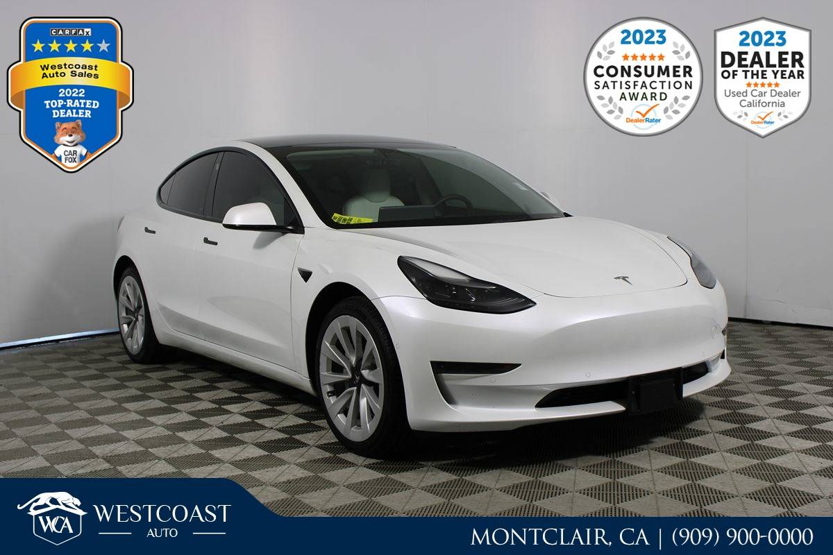 2022 Tesla Model 3 Standard Range Plus — Sedan — 27,027 mi — Montclair, CA