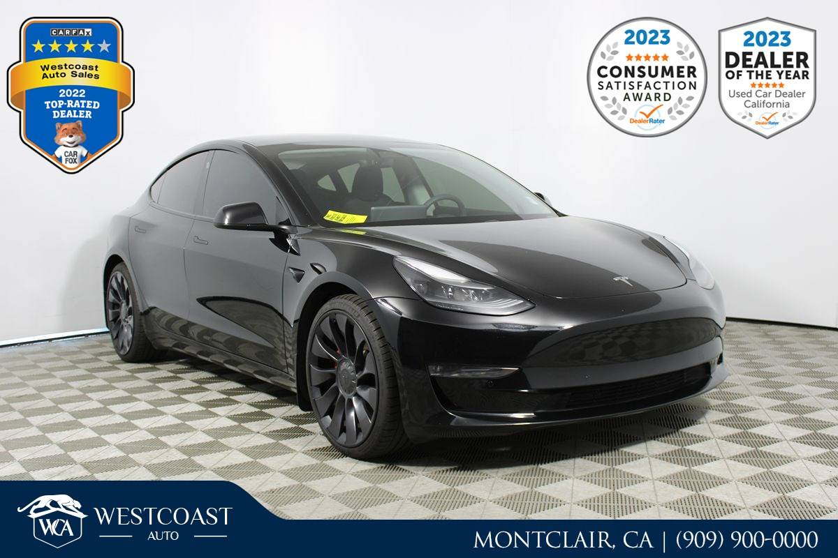 2021 Tesla Model 3 Performance — Sedan — 41,499 mi — Montclair, CA