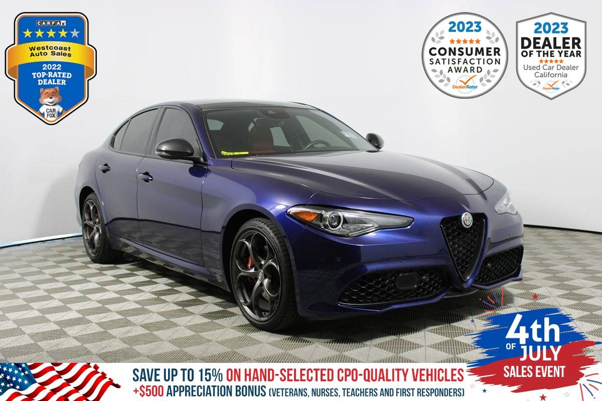 2021 Alfa Romeo Giulia Ti Sport — Sedan — 34,442 mi — Montclair, CA