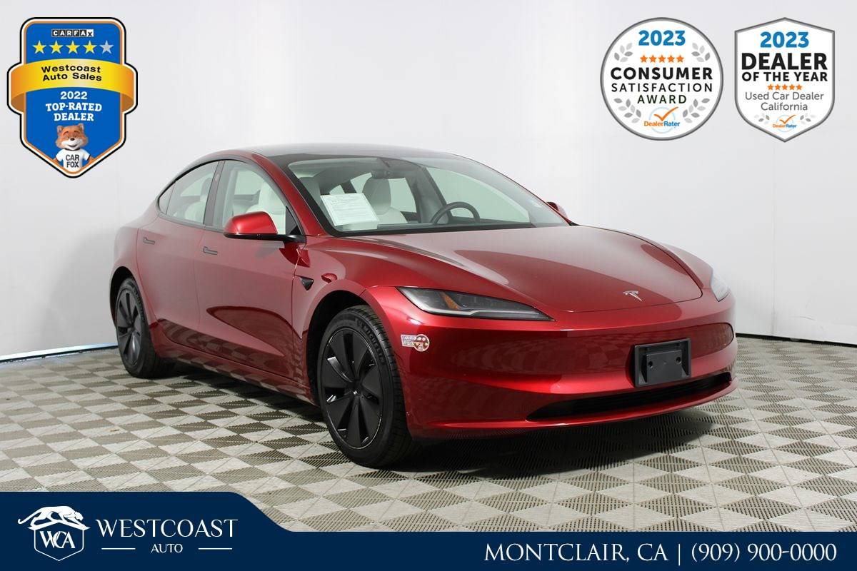 2025 Tesla Model 3 Long Range — Sedan — 2,212 mi — Montclair, CA