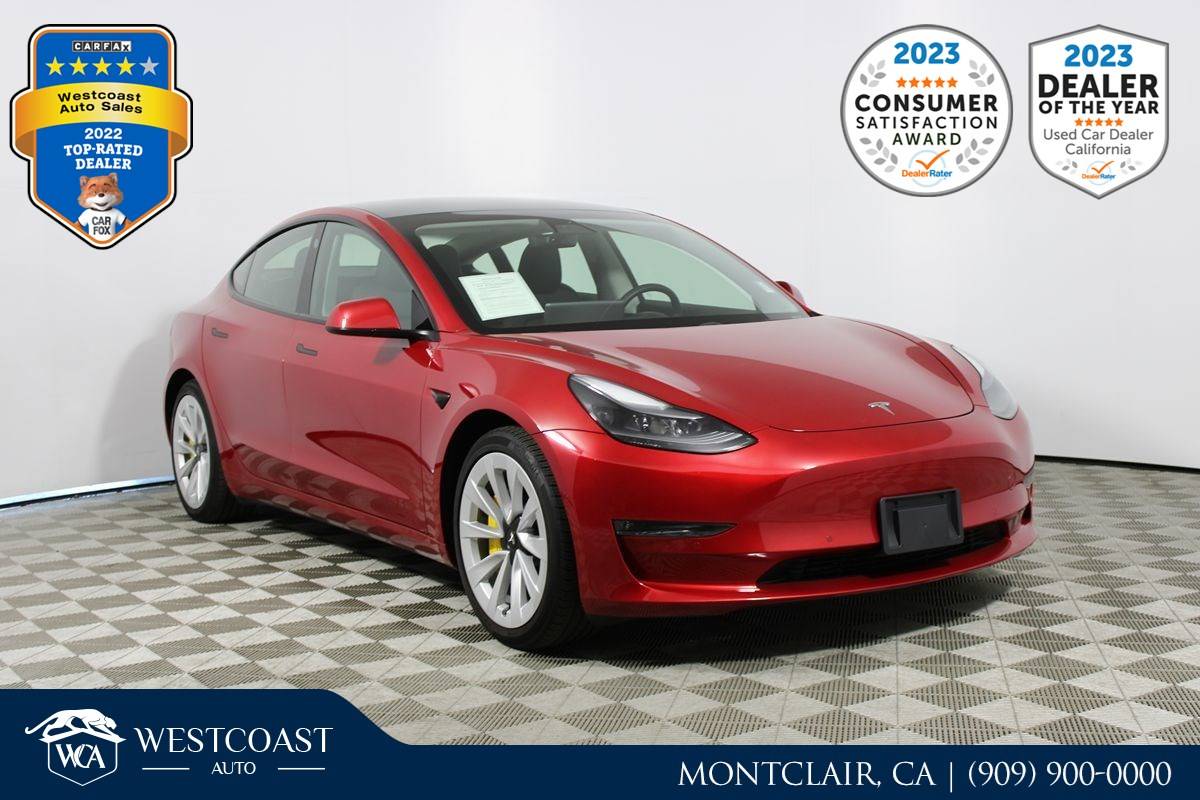 2021 Tesla Model 3 Long Range — Sedan — 16,234 mi — Montclair, CA