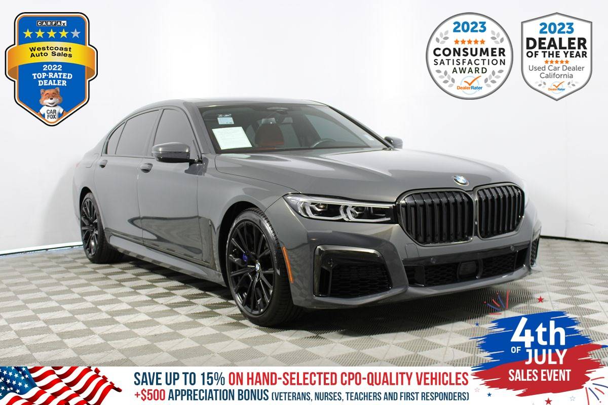 2022 BMW 7 Series 740i — Sedan — 12,606 mi — Montclair, CA