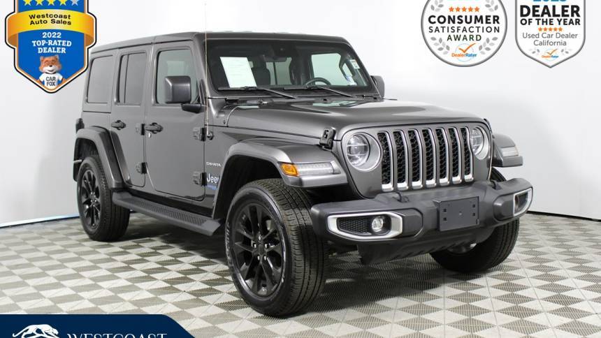2021 Jeep Wrangler Sahara 4xe — SUV — 47,236 mi — Montclair, CA