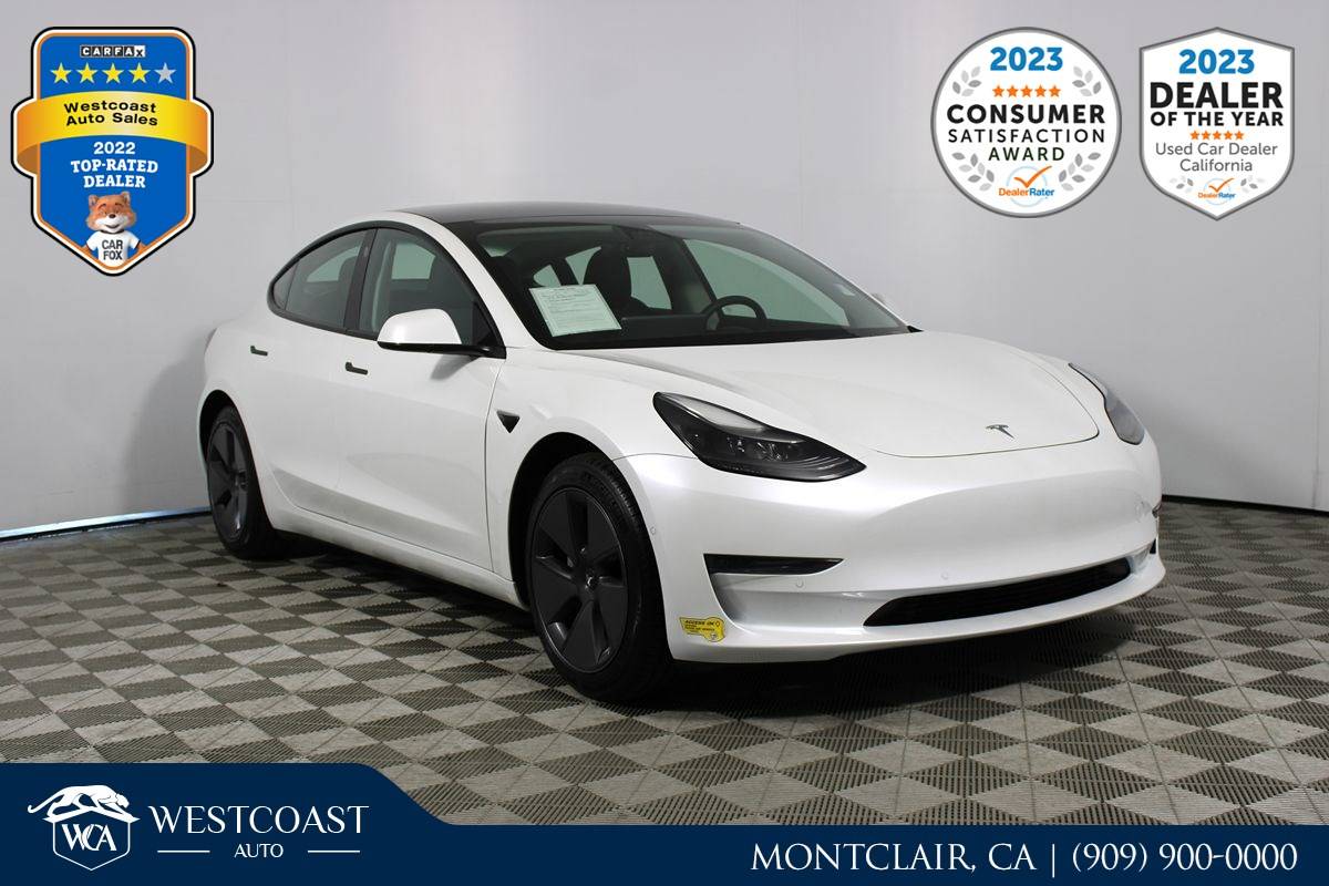 2022 Tesla Model 3 Standard Range Plus — Sedan — 39,752 mi — Montclair, CA