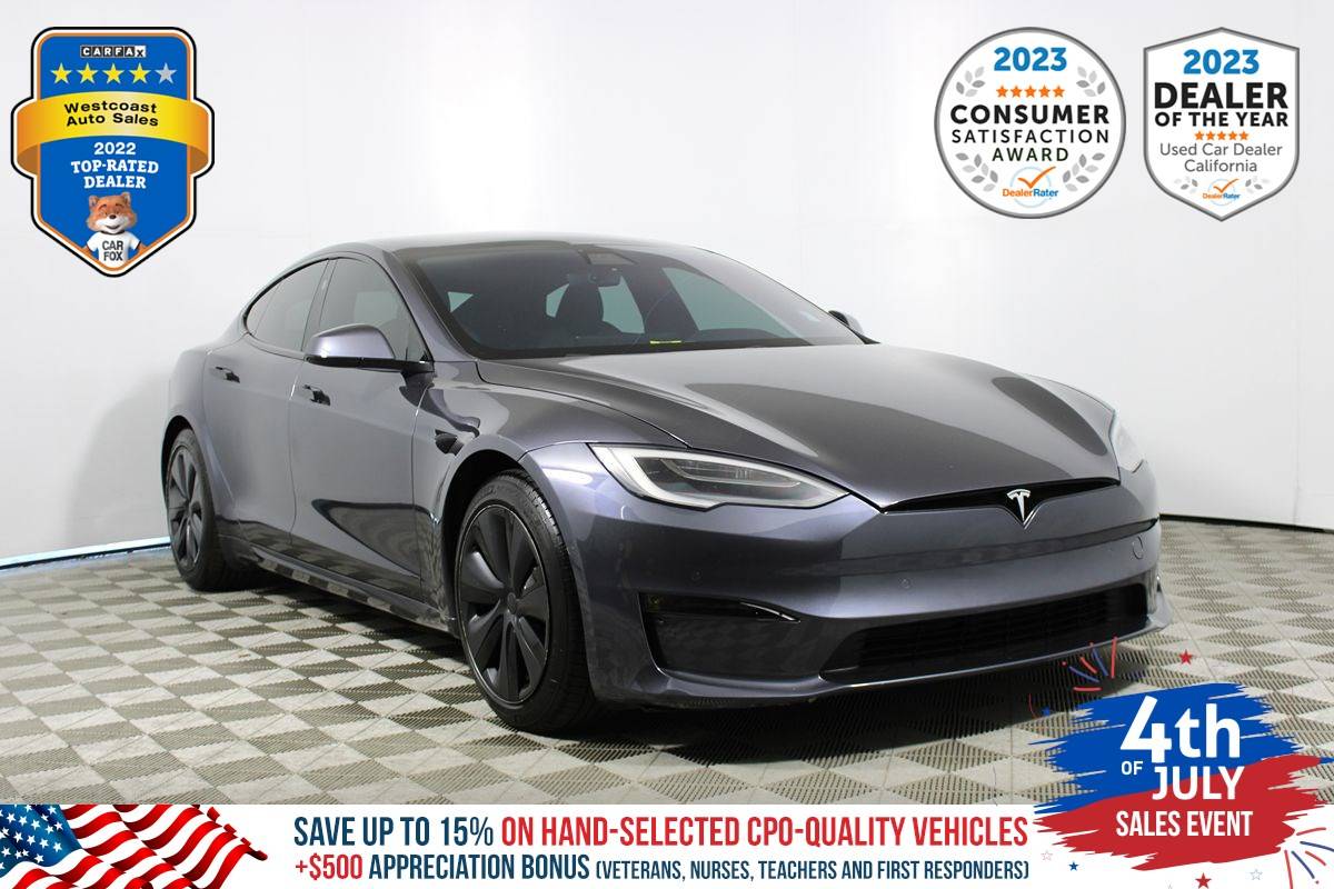 2021 Tesla Model S Long Range — Hatchback — 30,873 mi — Montclair, CA