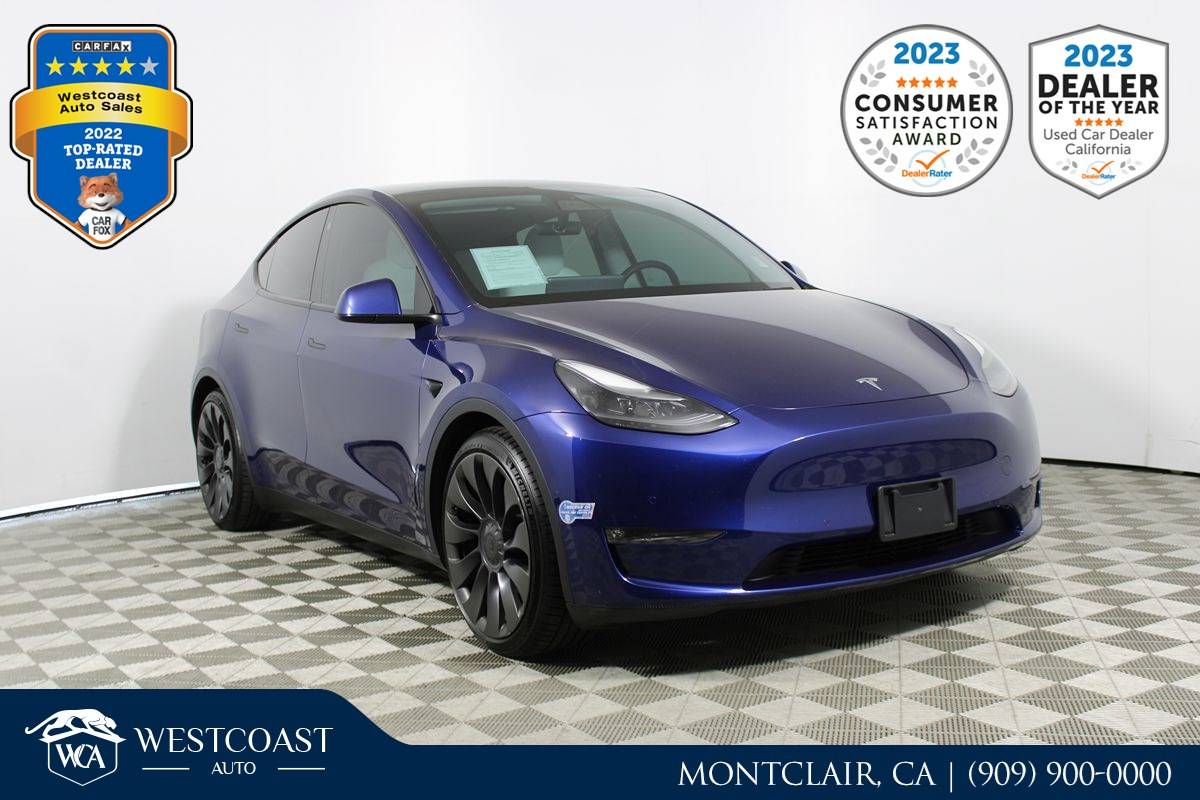 2021 Tesla Model Y Performance — SUV — 22,712 mi — Montclair, CA