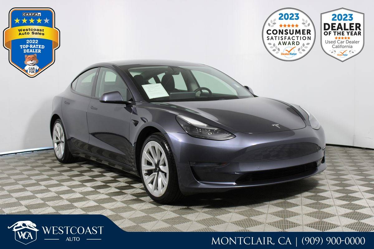 2021 Tesla Model 3 Long Range — Sedan — 26,908 mi — Montclair, CA