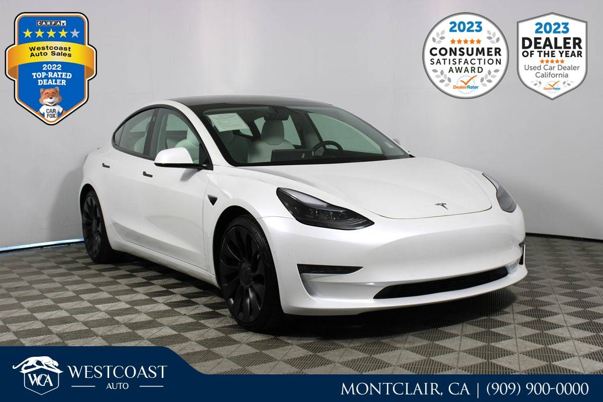 2021 Tesla Model 3 Performance — Sedan — 24,788 mi — Montclair, CA