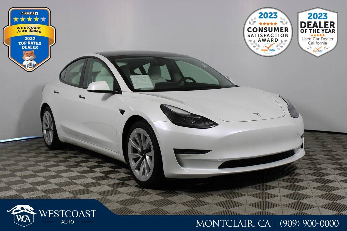2021 Tesla Model 3 Long Range — Sedan — 27,760 mi — Montclair, CA