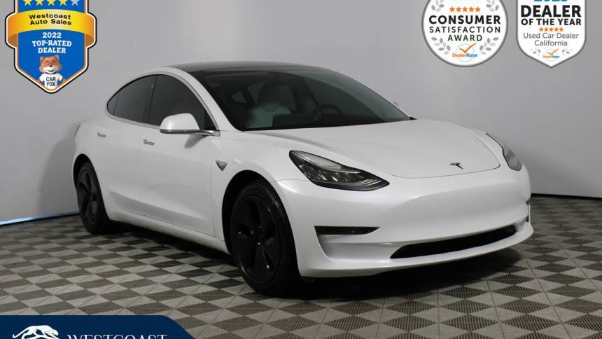 2020 Tesla Model 3 Long Range — Sedan — 43,229 mi — Montclair, CA