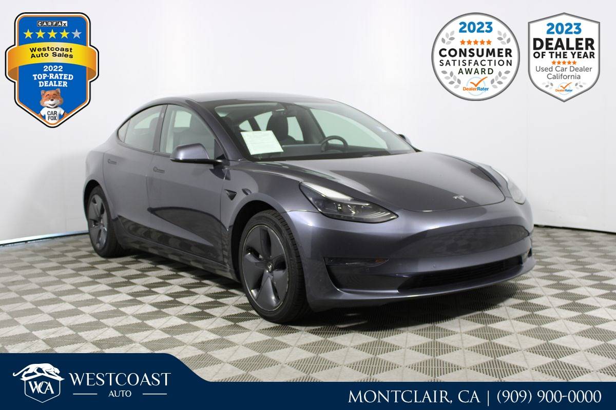 2021 Tesla Model 3 Standard Range Plus — Sedan — 46,505 mi — Montclair, CA