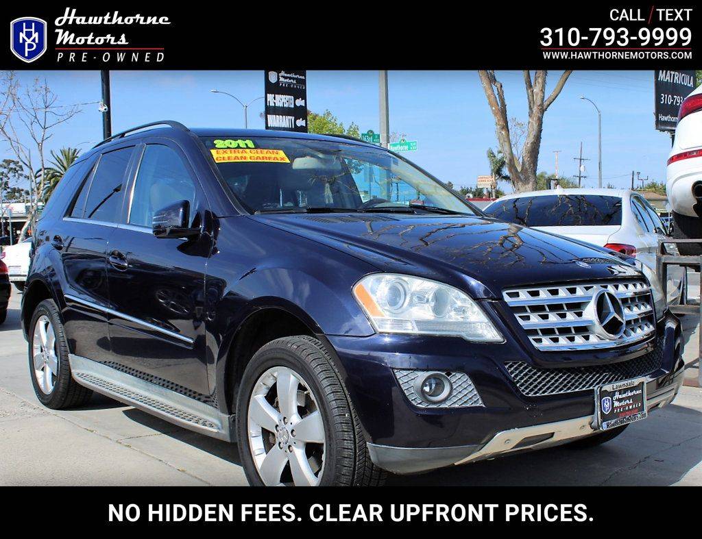 2011 Mercedes-Benz M-Class ML 350 — SUV — 101,126 mi — Lawndale, CA