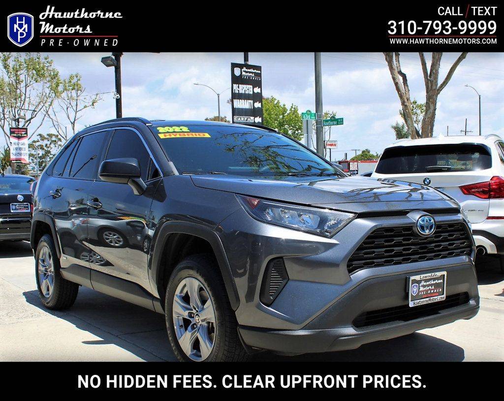 2022 Toyota RAV4 Hybrid LE — SUV — 121,387 mi — Lawndale, CA