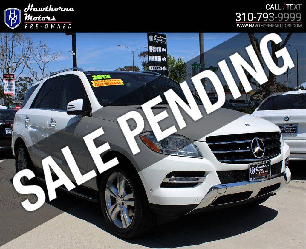 2012 Mercedes-Benz M-Class ML 350 — SUV — 91,081 mi — Lawndale, CA