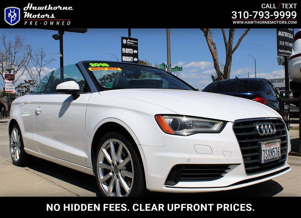2016 Audi A3 Premium — Convertible — 125,527 mi — Lawndale, CA