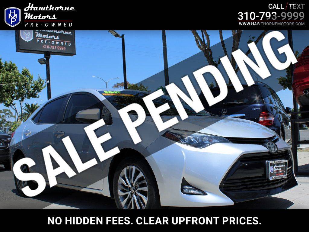 2017 Toyota Corolla XLE — Sedan — 76,398 mi — Lawndale, CA