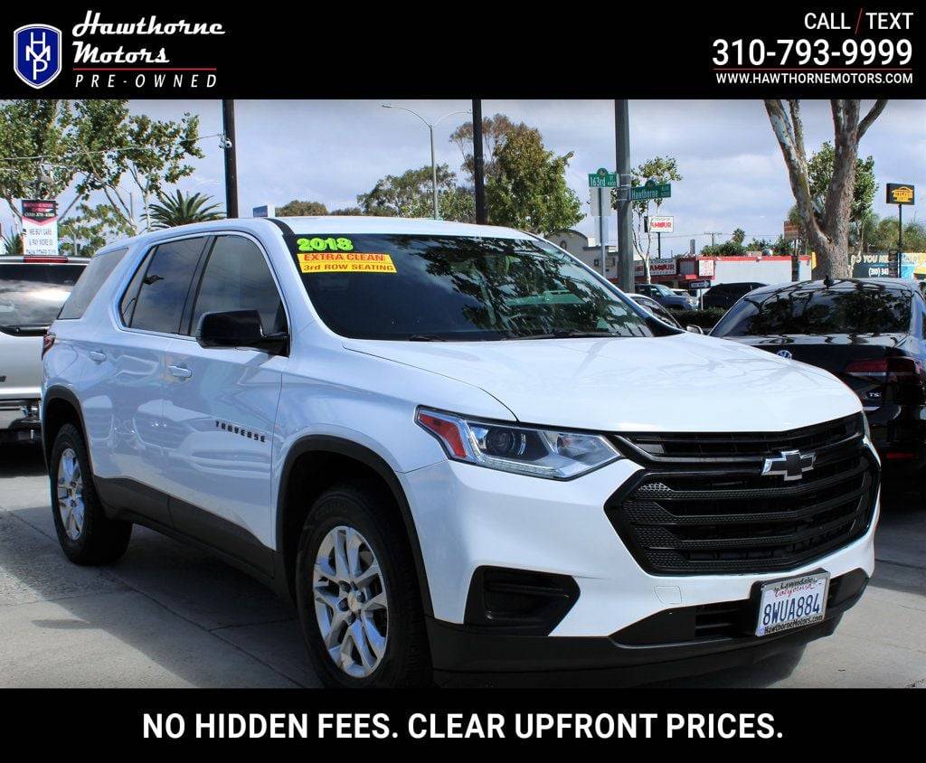 2018 Chevrolet Traverse LS — SUV — 119,523 mi — Lawndale, CA