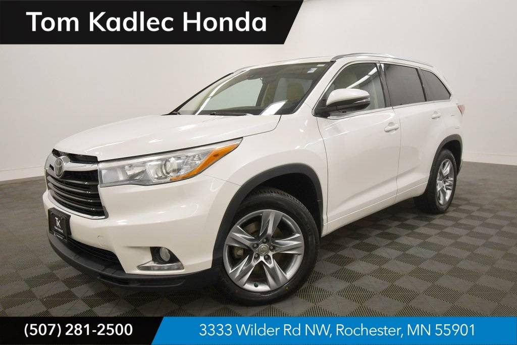 2015 Toyota Highlander Limited — SUV — 139,321 mi — Rochester, MN
