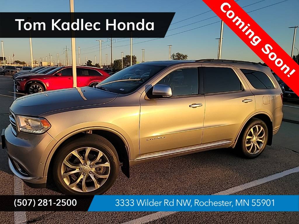 2018 Dodge Durango Citadel Anodized Platinum — SUV — 126,443 mi — Rochester, MN