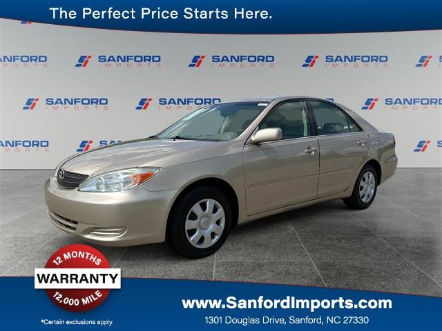 2002 Toyota Camry XLE — Sedan — 91,624 mi — Sanford, NC