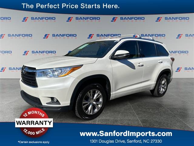 2014 Toyota Highlander XLE — SUV — 131,208 mi — Sanford, NC