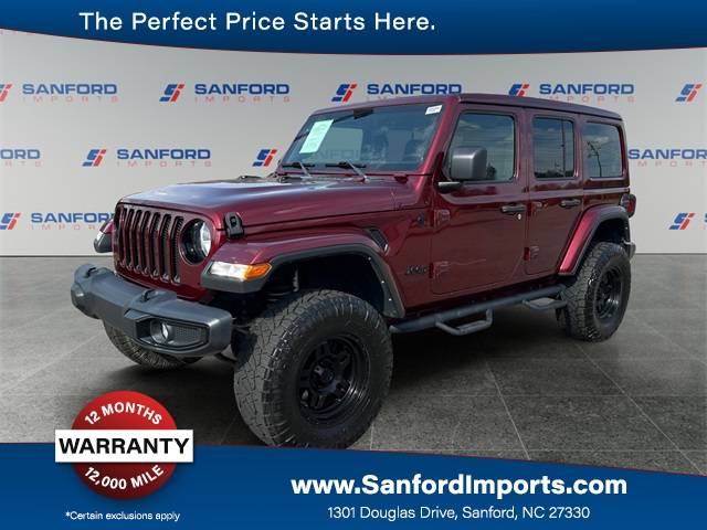 2021 Jeep Wrangler Sahara Altitude — SUV — 51,835 mi — Sanford, NC