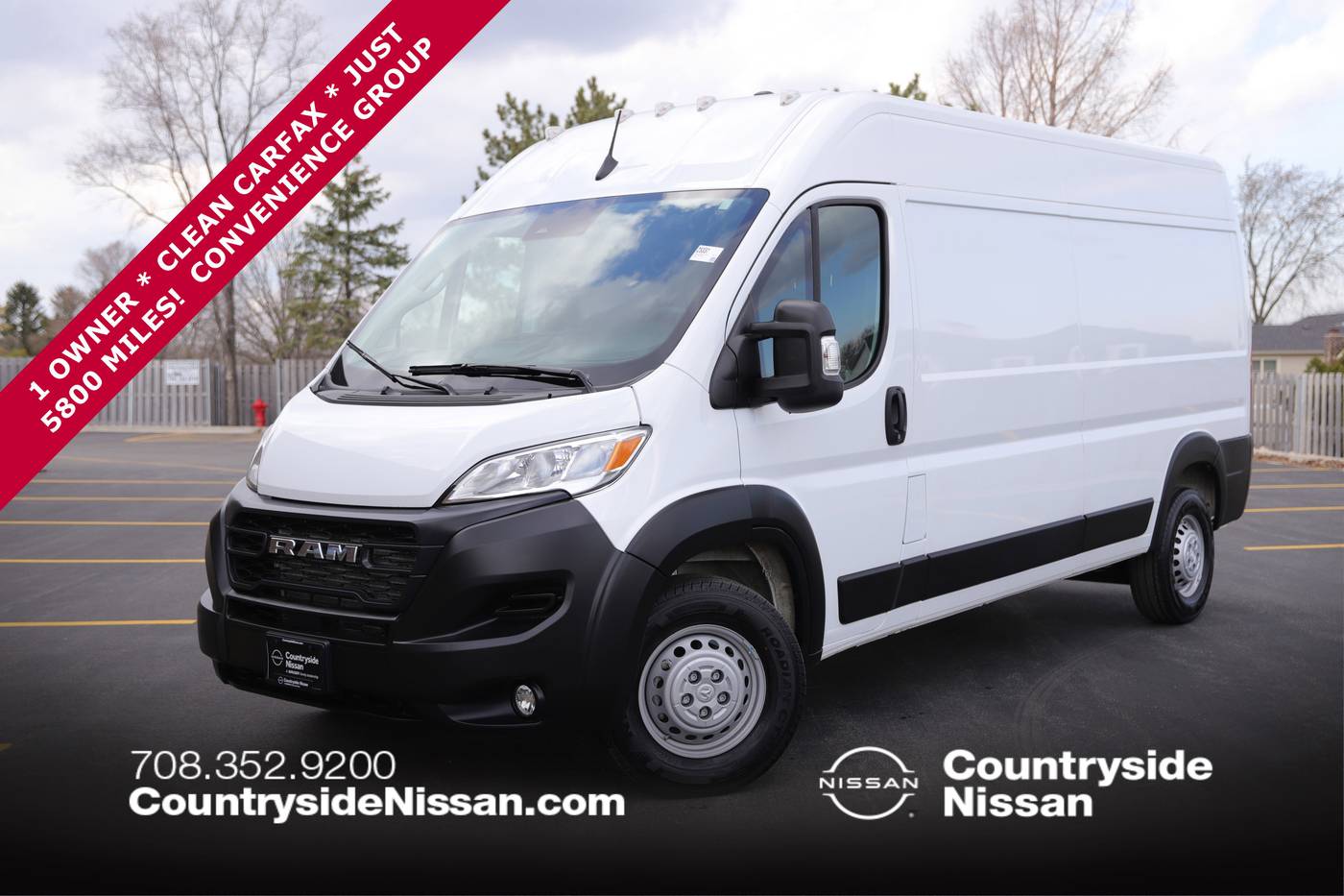 2025 Ram ProMaster Cargo Van Tradesman 2500 — Cargo Van — 5,866 mi — Countryside, IL