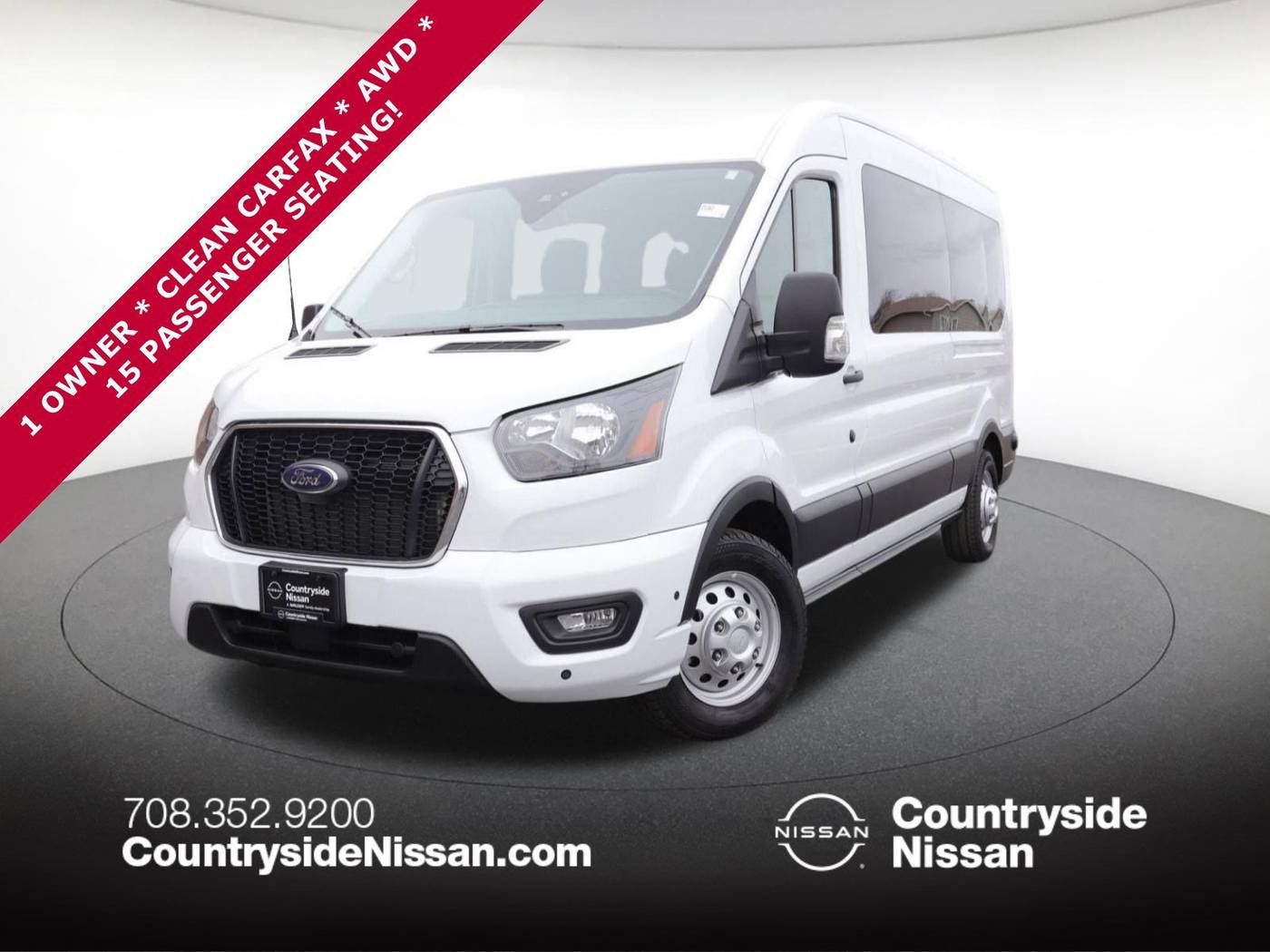 2024 Ford Transit Passenger Wagon T-350 XLT — Passenger Van — 13,814 mi — Countryside, IL