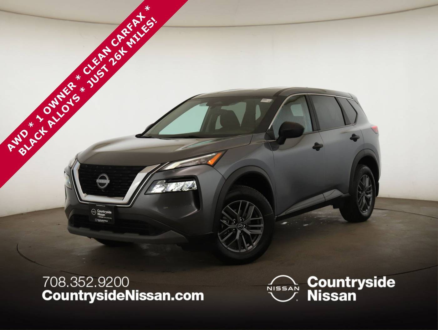 2023 Nissan Rogue S — SUV — 26,422 mi — Countryside, IL
