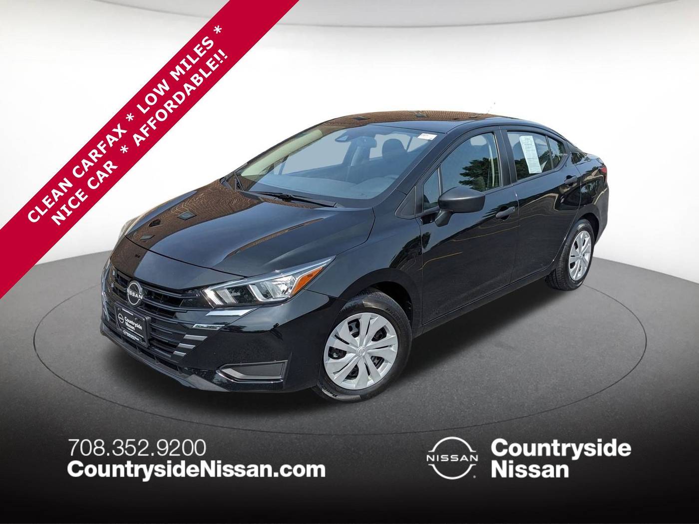 2023 Nissan Versa S — Sedan — 15,789 mi — Countryside, IL