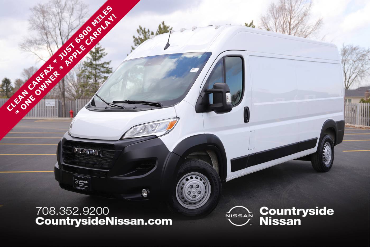 2025 Ram ProMaster Cargo Van Tradesman 2500 — Cargo Van — 6,808 mi — Countryside, IL