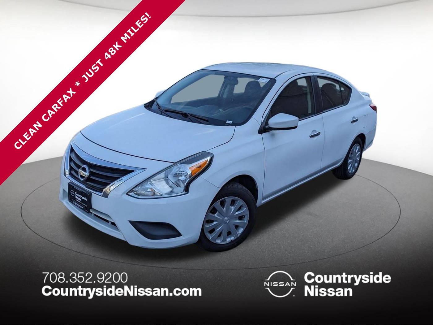 2019 Nissan Versa SV — Sedan — 47,913 mi — Countryside, IL