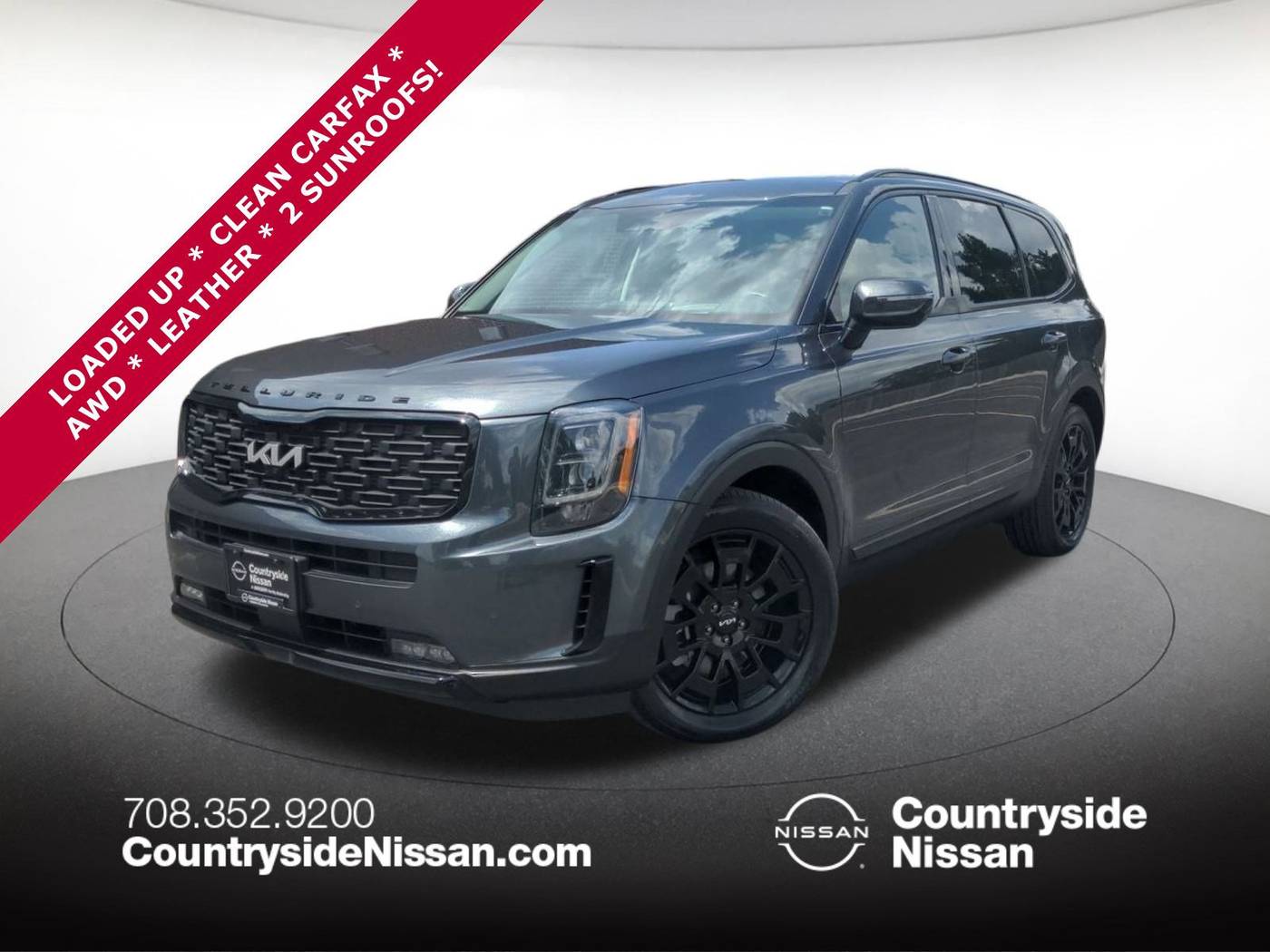 2022 Kia Telluride SX — SUV — 51,610 mi — Countryside, IL