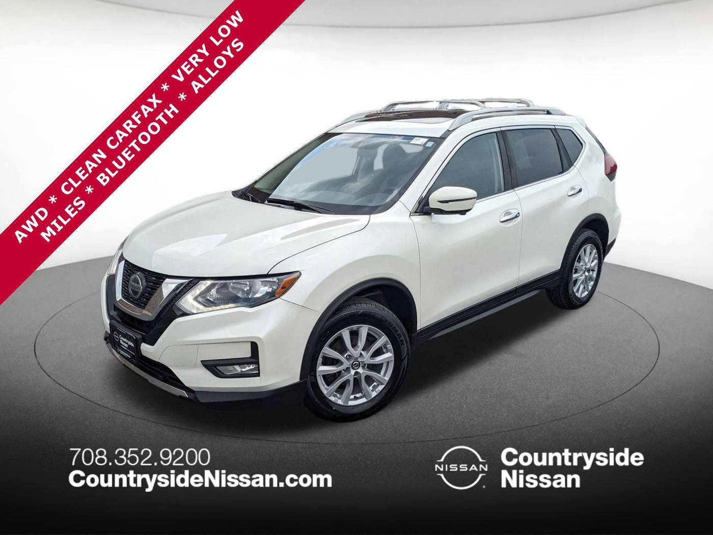 2018 Nissan Rogue SV — SUV — 54,077 mi — Countryside, IL
