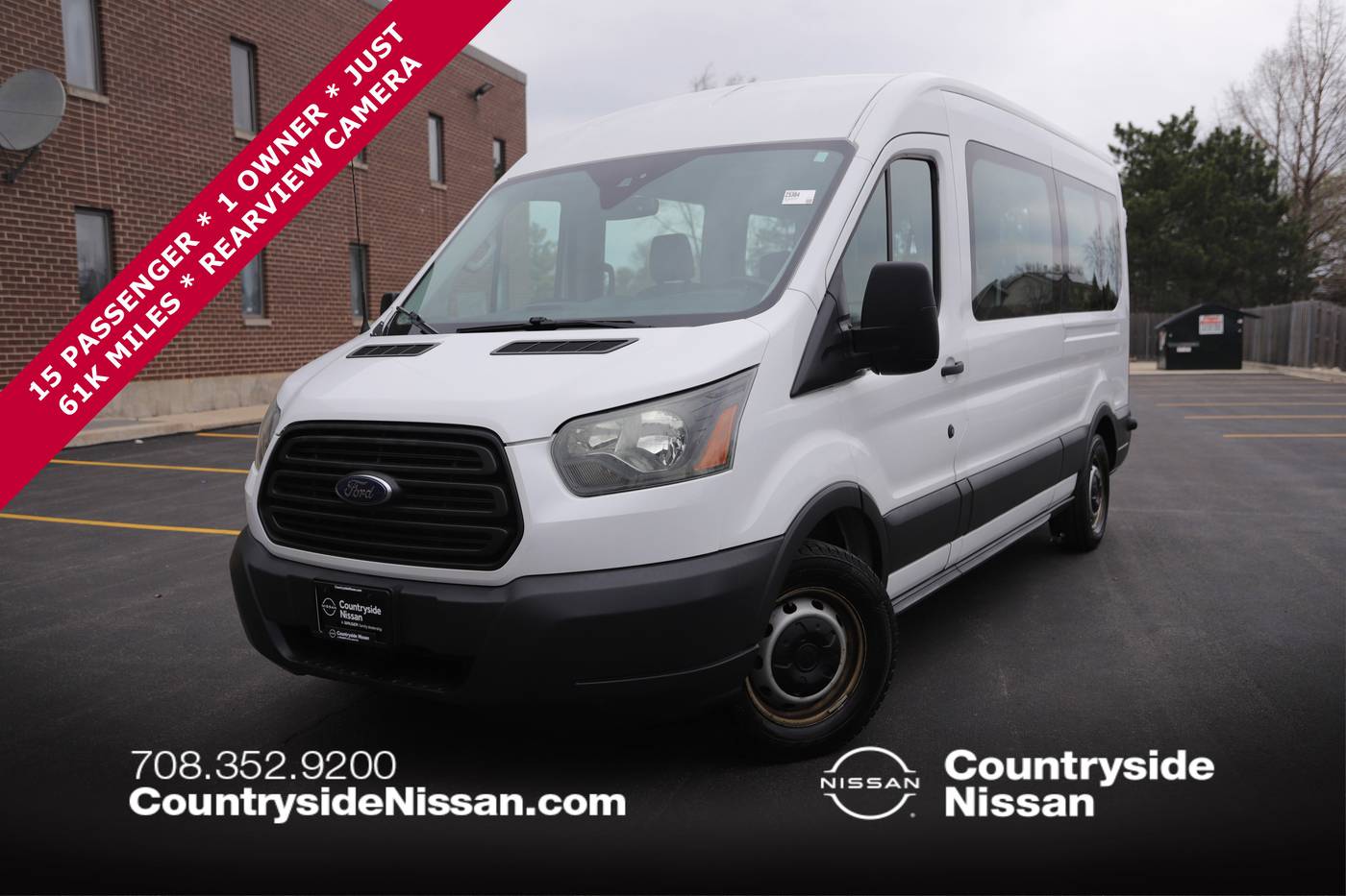 2016 Ford Transit Passenger Wagon T-350 XL — Passenger Van — 61,421 mi — Countryside, IL